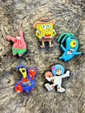 SpongeBob Jibbitz, Croc Charms - Set # 8